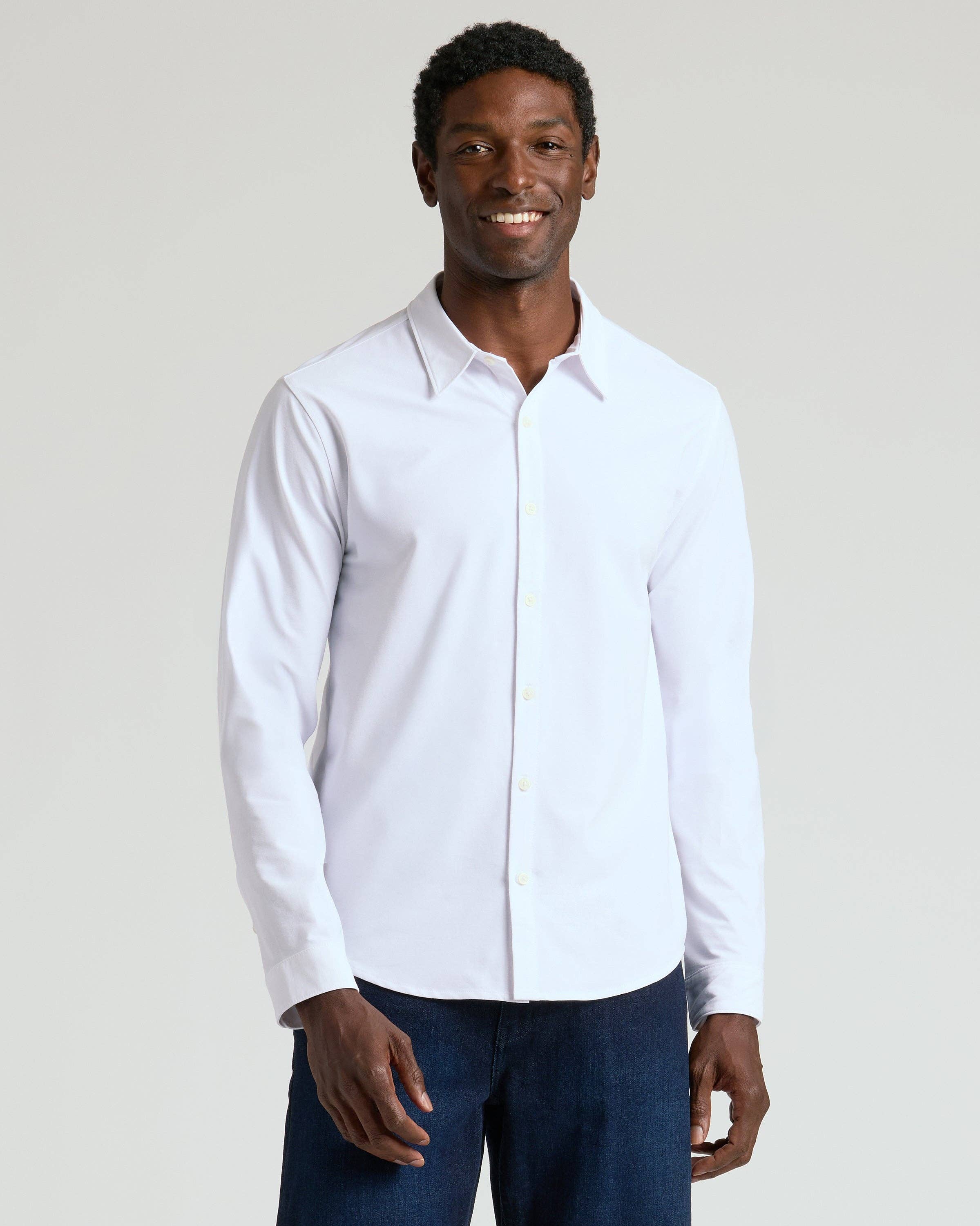 proper sport dress shirts PROPER SPORT: Slim Fit Dress Shirt XL / Lavander