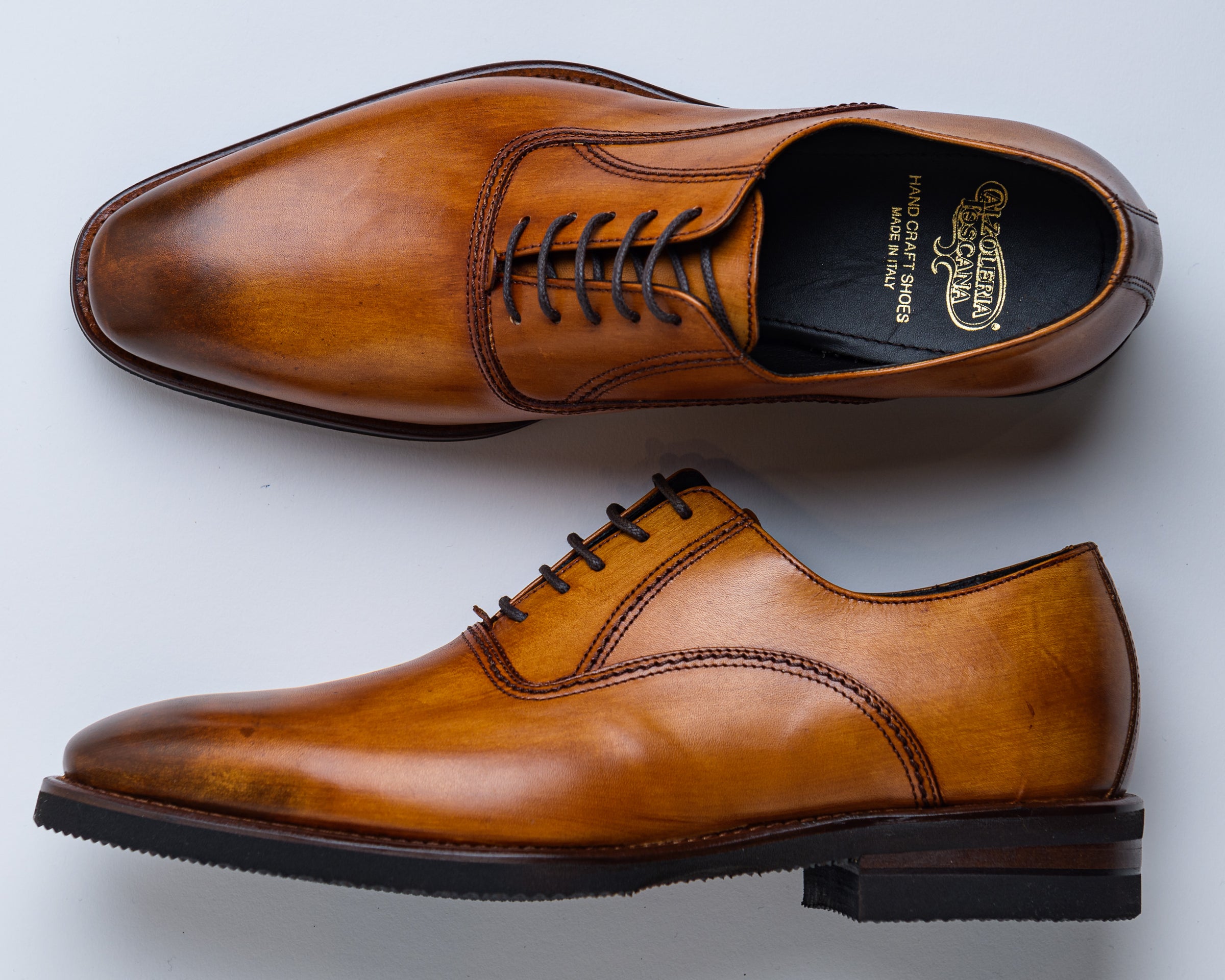Calzoleria Toscana Comfort Oxford | Andrew Lock Menswear